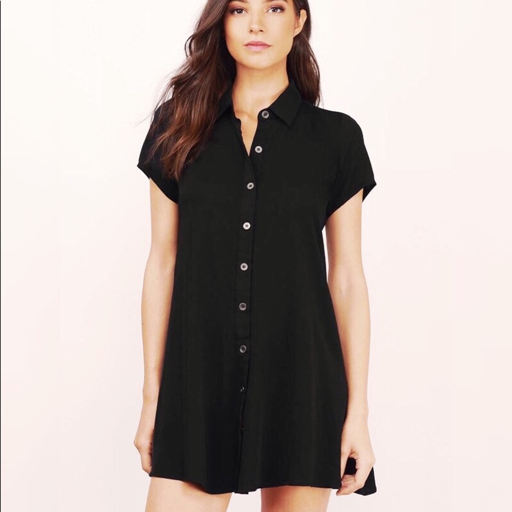 ❤️4/$20 👗Black button down dress